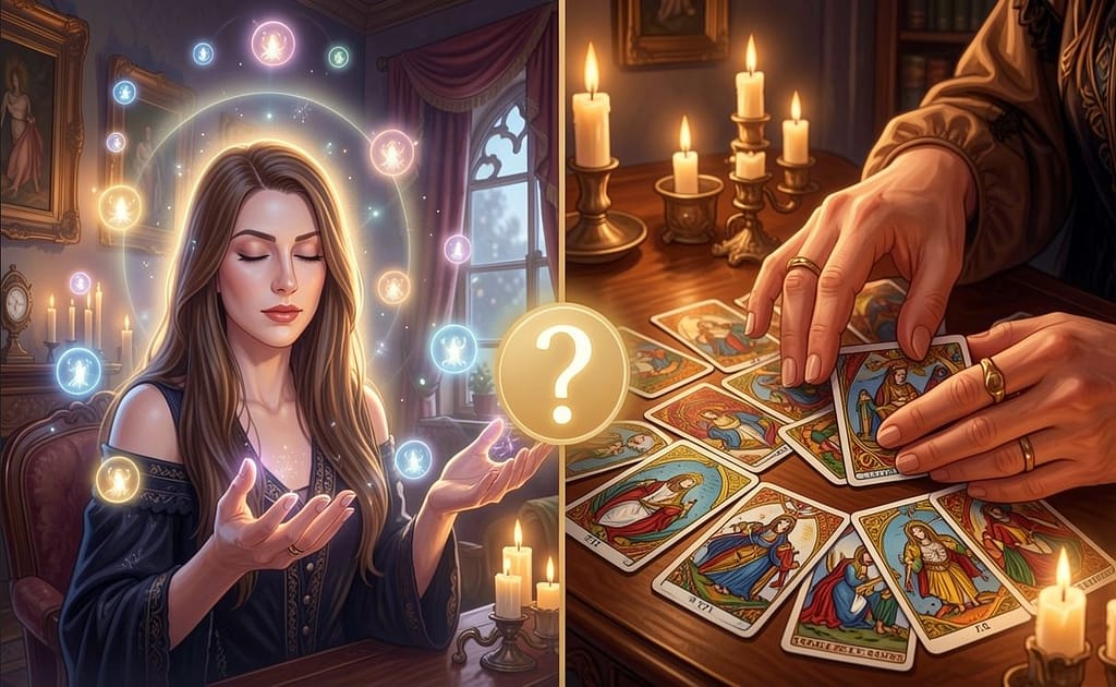 psychic readings vs tarot readings