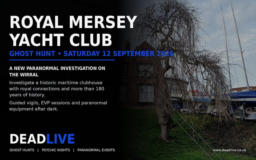 Royal Mersey Yacht Club Ghost Hunt September 2026