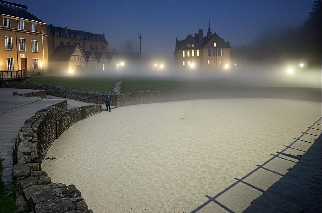 Chester Roman Amphitheatre’s Phantom Shadows