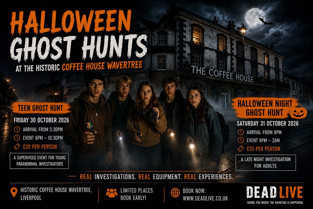 Halloween ghost hunts Liverpool