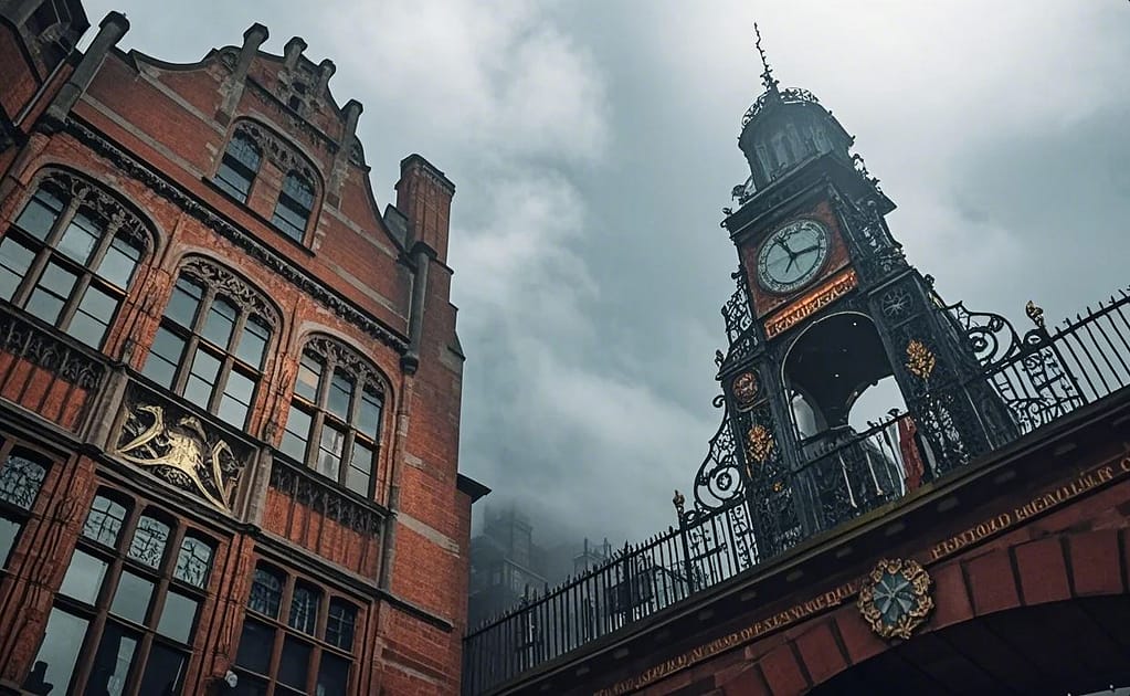 Ghostly figure on Chester’s Roman walls
