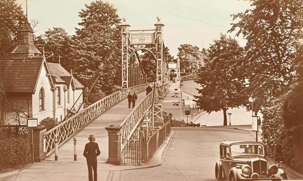 Queen Suspension Bridge Chester