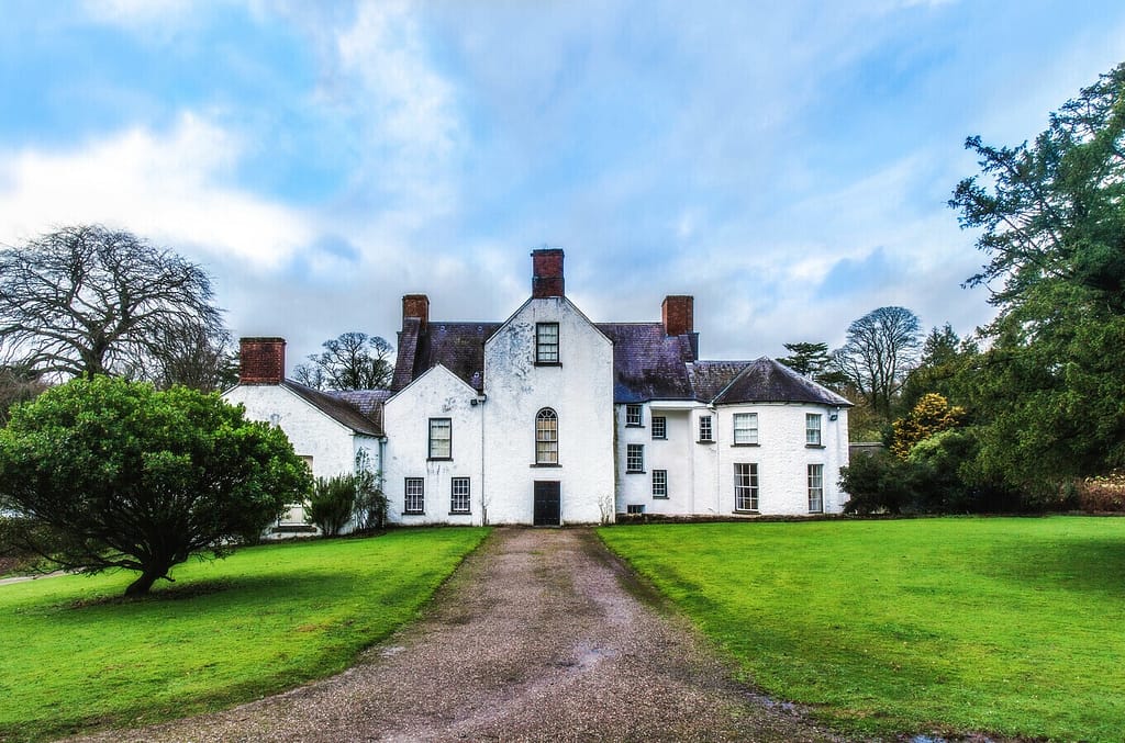 Haunted stately home